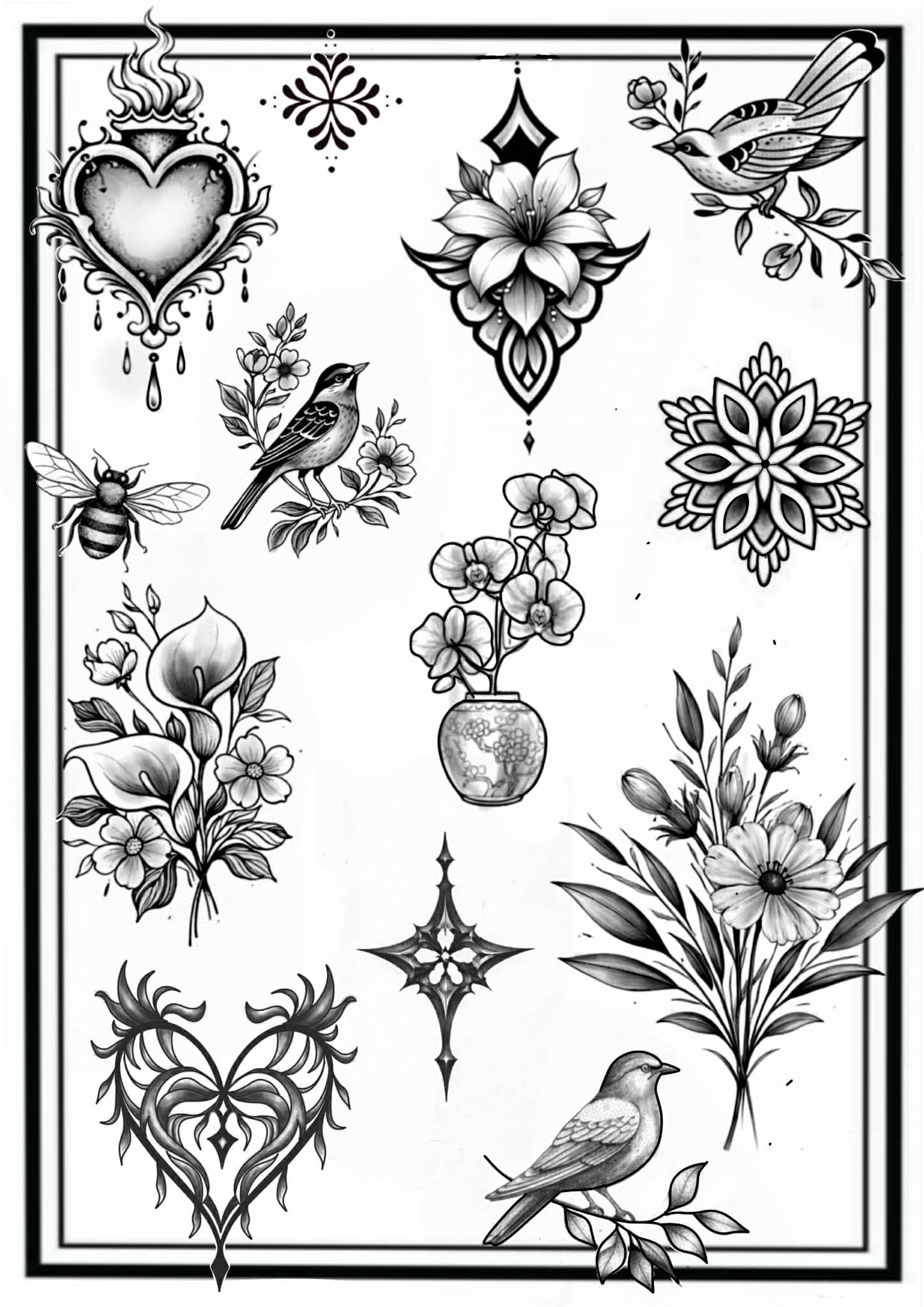 Flash Floral & Oiseaux — Holy Cat