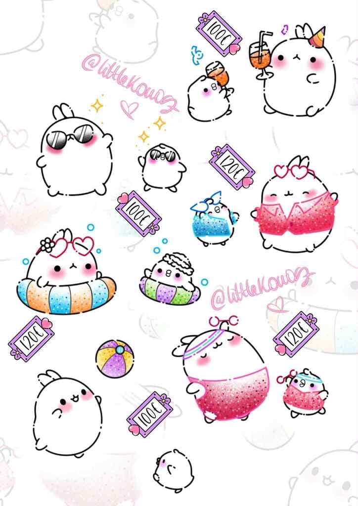 Molang par Littlekowicz