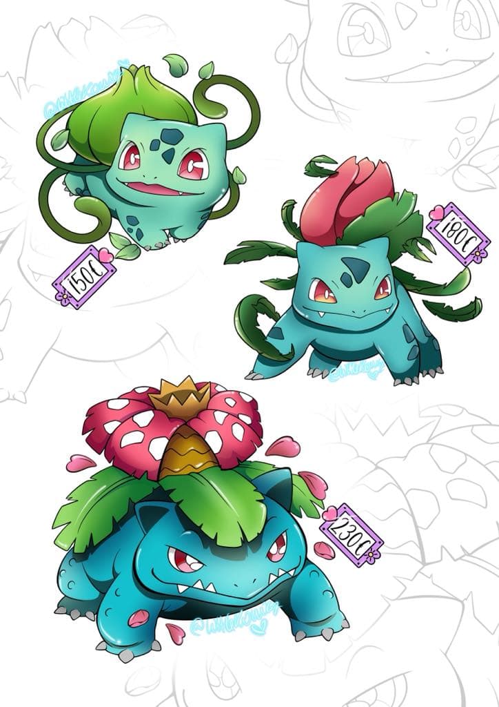 Pokémon par Littlekowicz