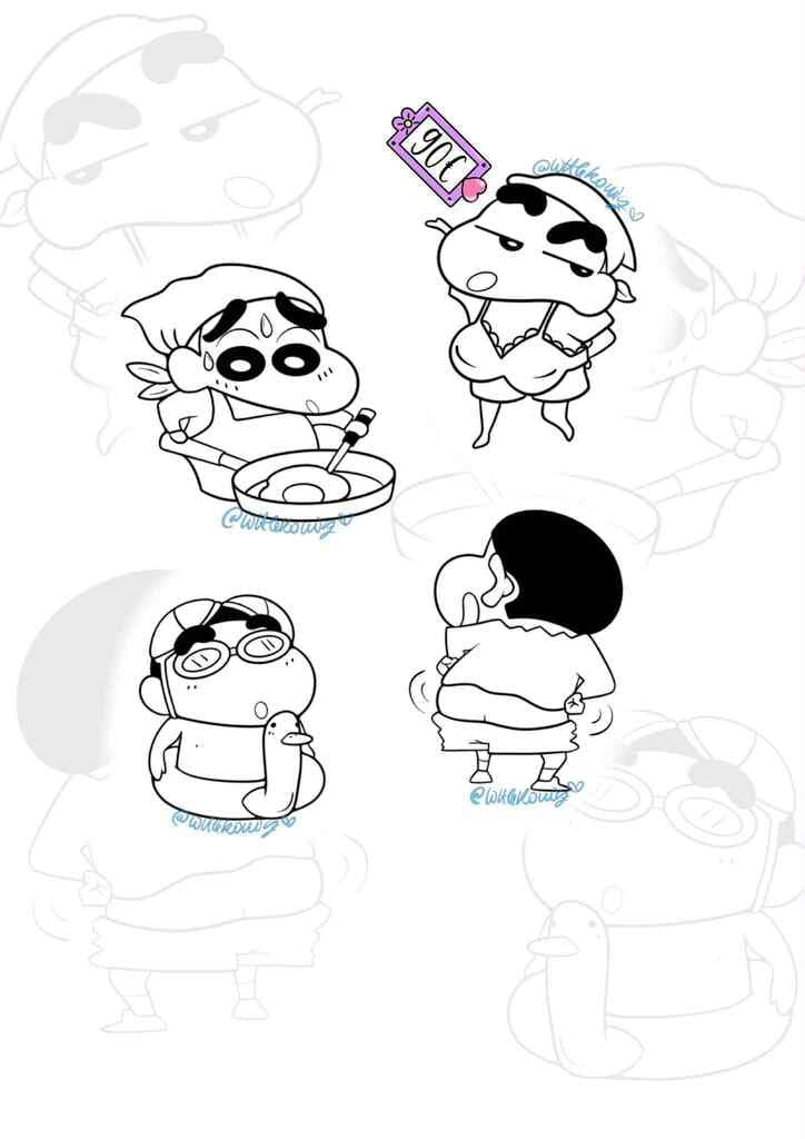 Shin Chan par Littlekowicz