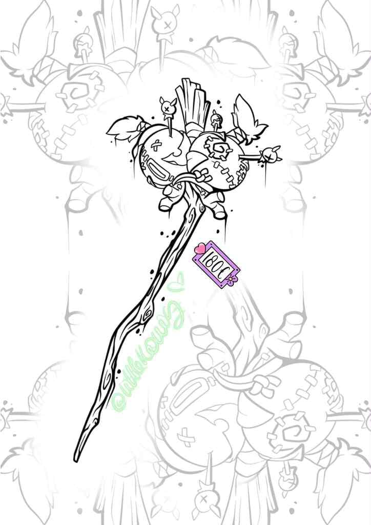 Sceptre Sadida par Littlekowicz
