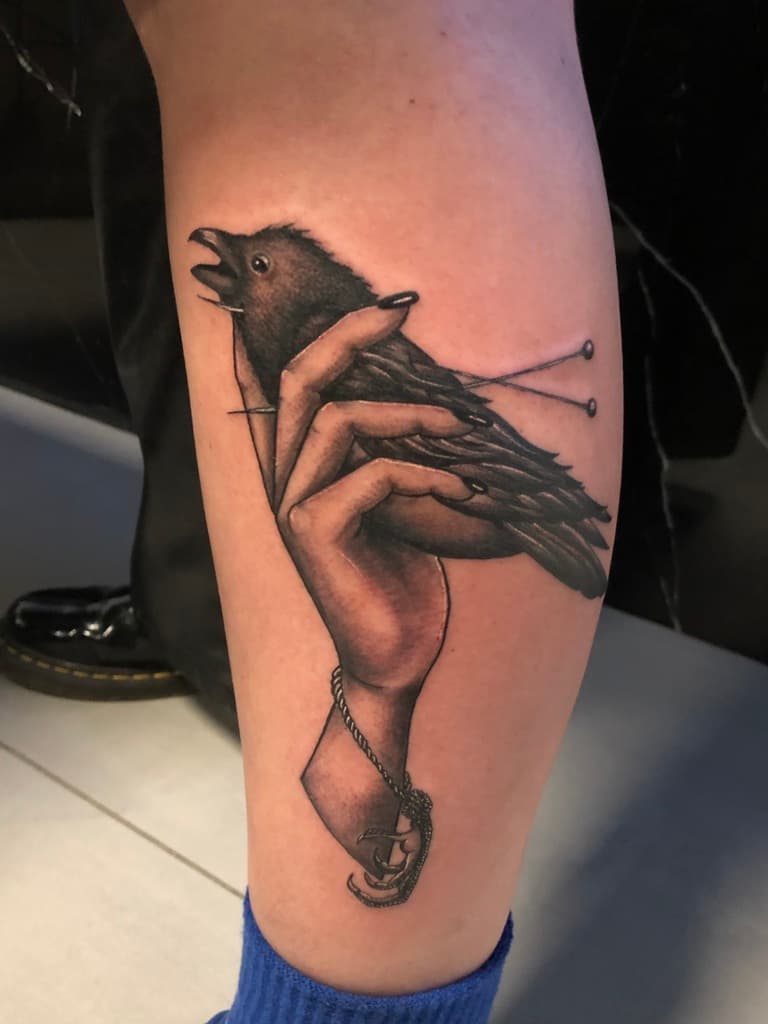 Corbeau & Clou par Holy Cat