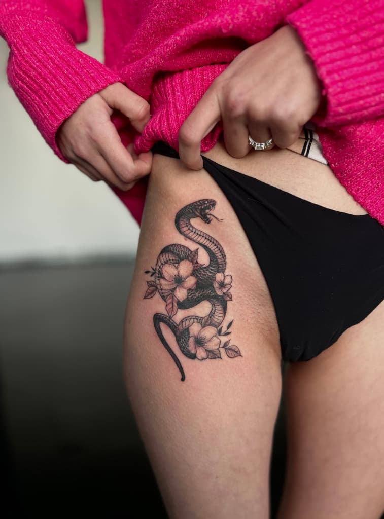 Serpent par Holy Cat