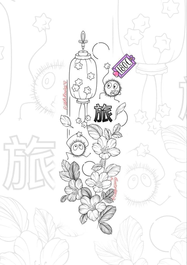 Ghibli x Floral