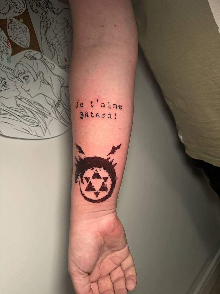 Ouroboros x Lettrage